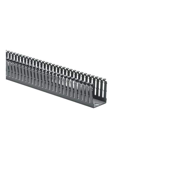 184-15202 WIRE DUCT SLOTTED SCREW 6' GRAY