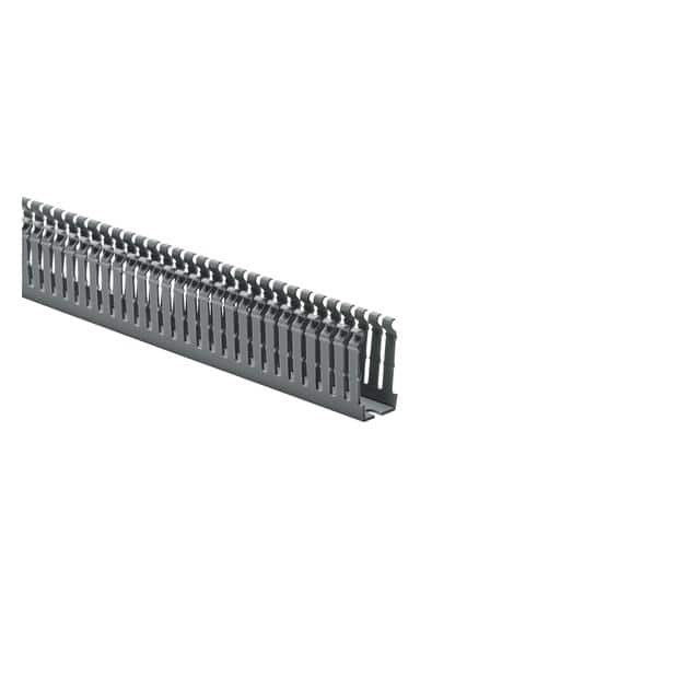 184-12005 WIRE DUCT SLOTTED SCREW 6' GRAY