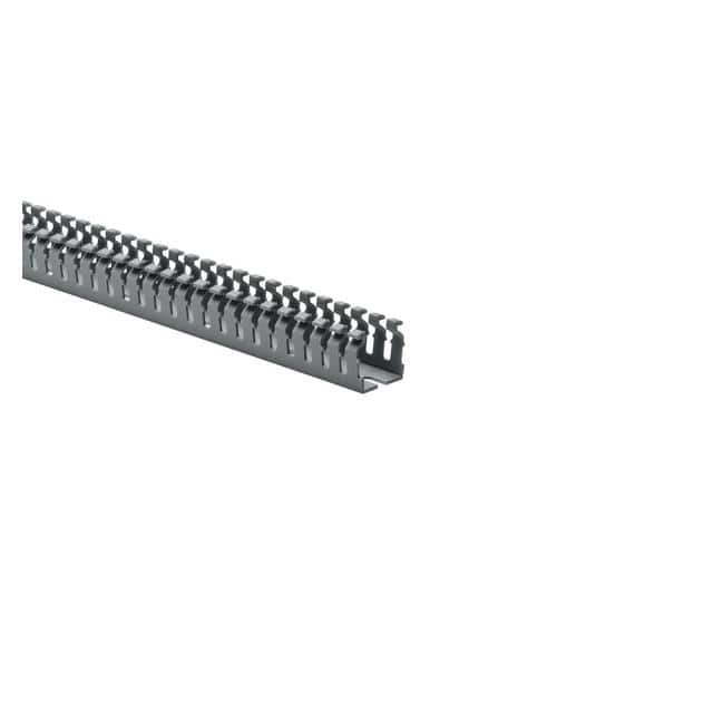 184-11004 WIRE DUCT SLOTTED SCREW 6' GRAY