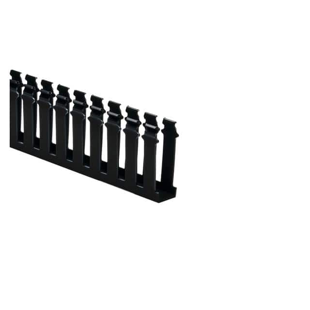 181-13003 WIRE DUCT SLOTTED SCREW 6' BLACK