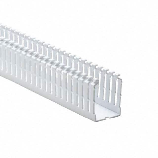 184-15206 WIRE DUCT SLOTTED SCREW 6' WHITE