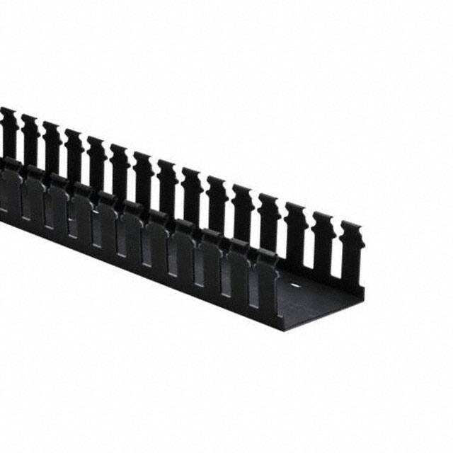 181-32016 WIRE DUCT SLOTTED SCREW 6' BLACK