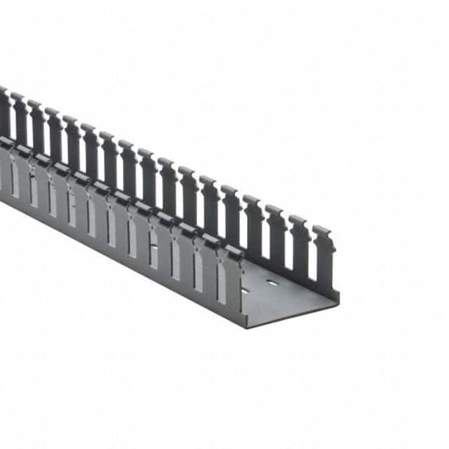 181-32006 WIRE DUCT SLOTTED SCREW 6' GRAY