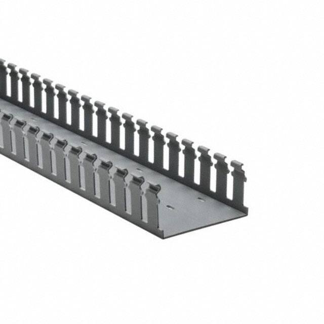 181-42008 WIRE DUCT SLOTTED SCREW 6' GRAY