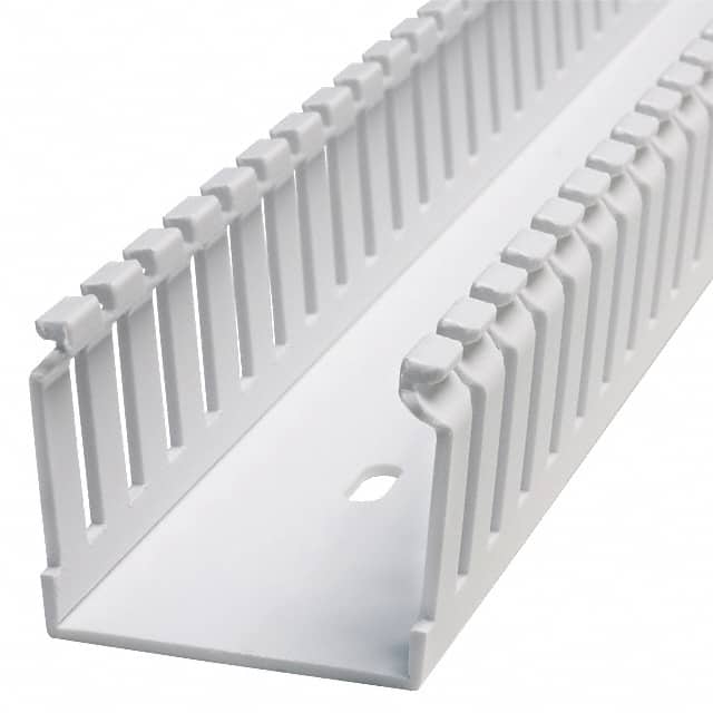 F1.5X1.5WH6 WIRE DUCT SLOTTED SCREW 6' WHITE