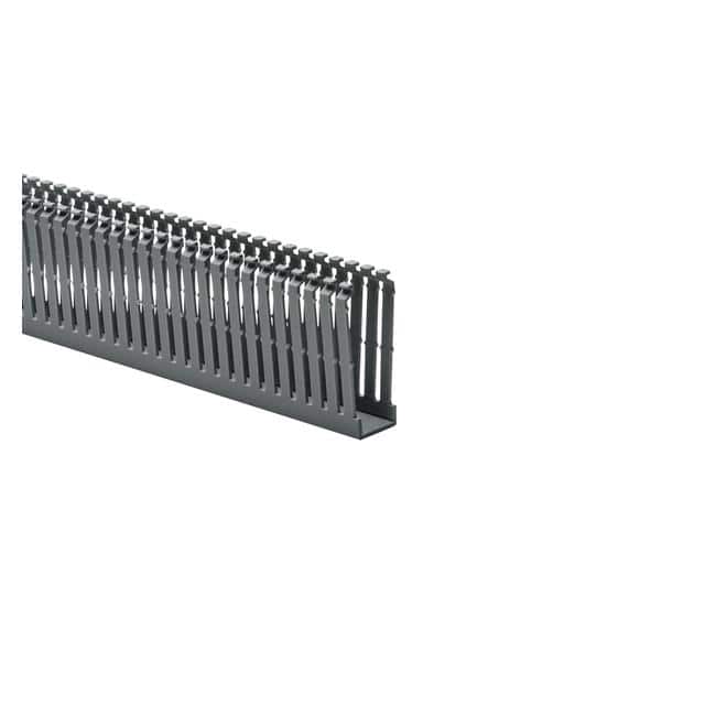 184-13005 WIRE DUCT SLOTTED SCREW 6' GRAY