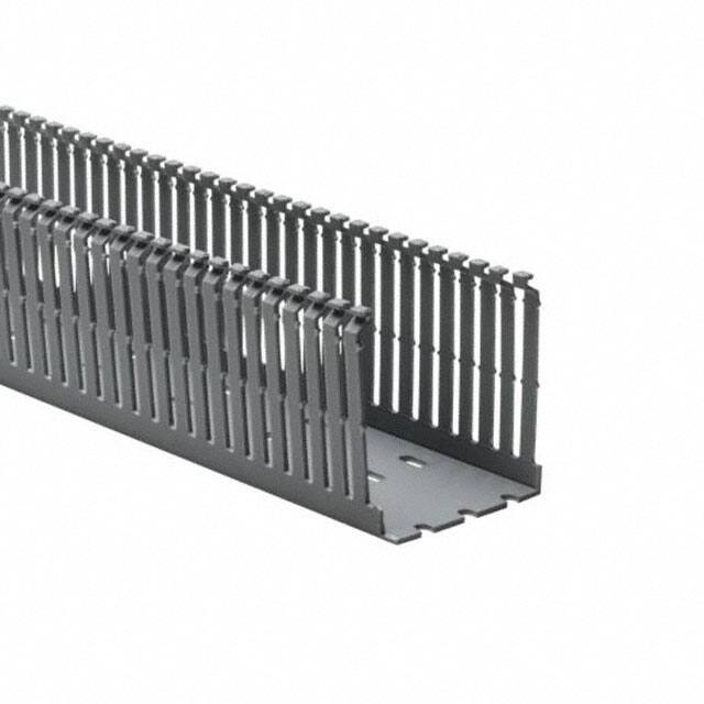 181-00228 WIRE DUCT SLOTTED SCREW 6' GRAY