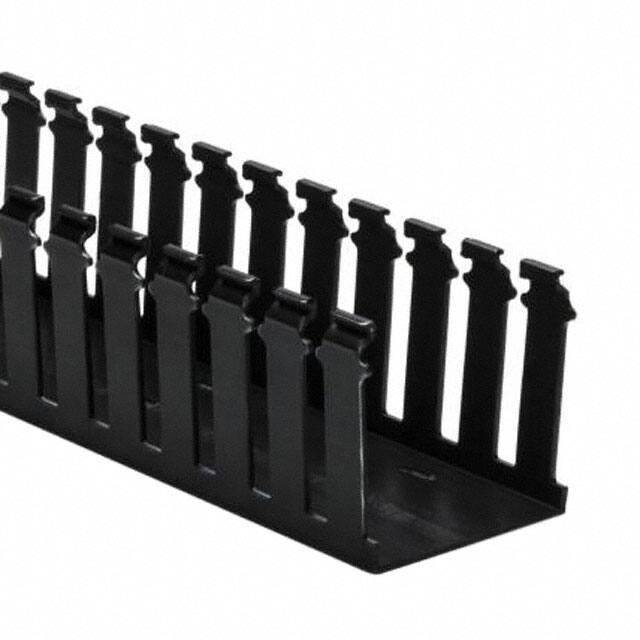 181-33009 WIRE DUCT SLOTTED SCREW 6' BLACK