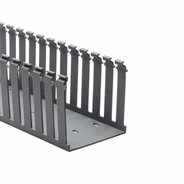 181-33014 WIRE DUCT SLOTTED SCREW 6' GRAY