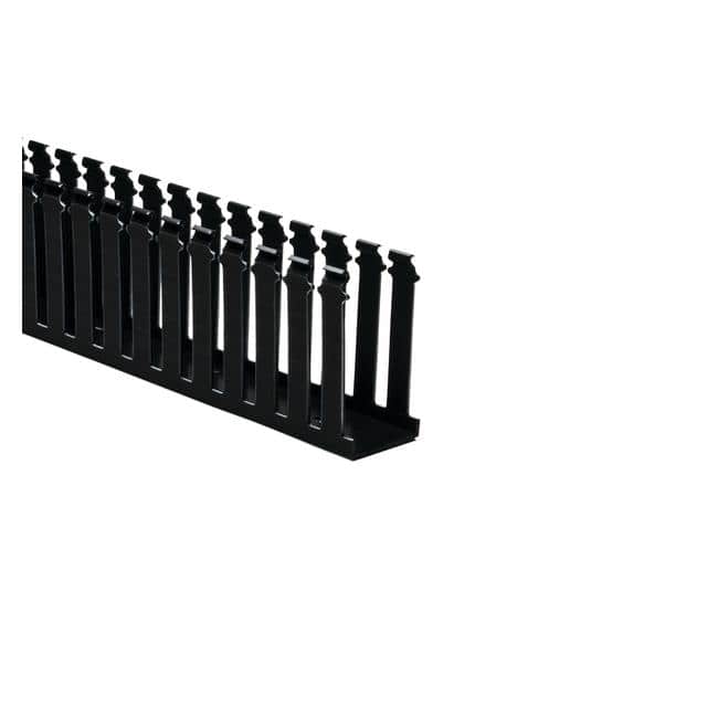 181-24003 WIRE DUCT SLOTTED SCREW 6' BLACK