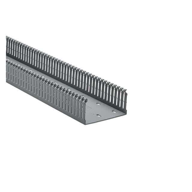 184-42001 WIRE DUCT SLOTTED SCREW 6' GRAY