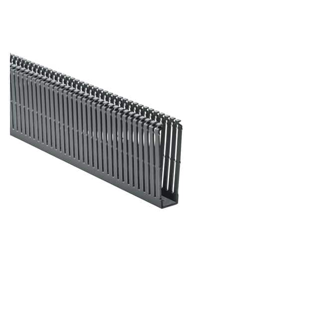 184-14002 WIRE DUCT SLOTTED SCREW 6' GRAY