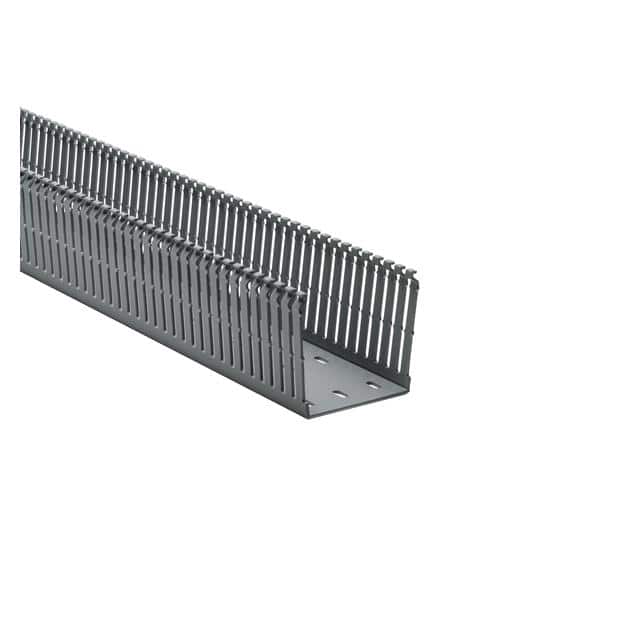 184-33002 WIRE DUCT SLOTTED SCREW 6' GRAY