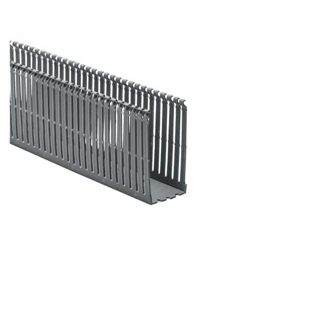 184-24004 WIRE DUCT SLOTTED SCREW 6' GRAY