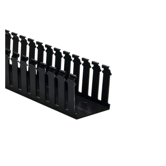 181-33008 WIRE DUCT SLOTTED SCREW 6' BLACK