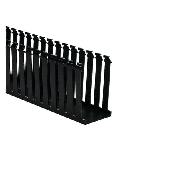 181-35002 WIRE DUCT SLOTTED SCREW 6' BLACK