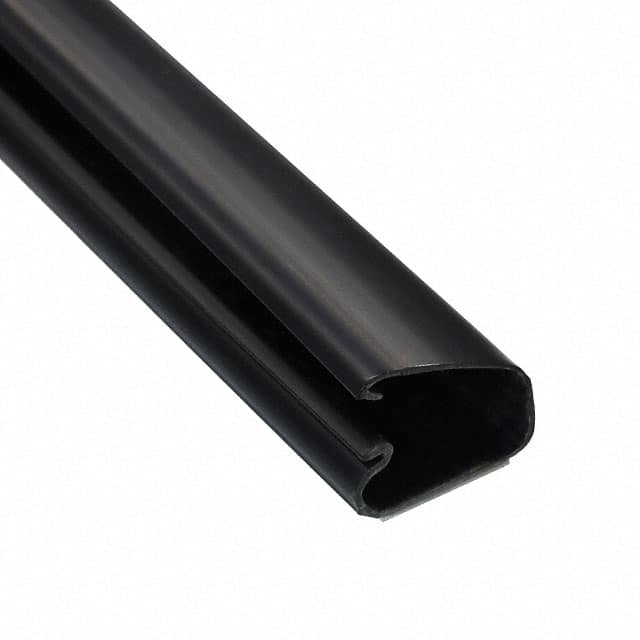 LD5BL6-A WIRE DUCT SOLID ADH 6' BLACK