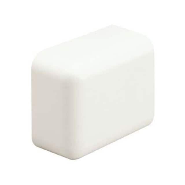 ECF3WH-E END CAP LD/LDP/CD3 WHITE
