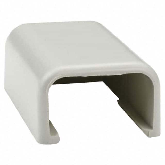 TSR1FW-36 3/4" END CAP - OFFICE WHITE