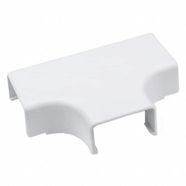 TSR3W-21-1 1-3/4 TEE COVER - 1" BEND WHITE