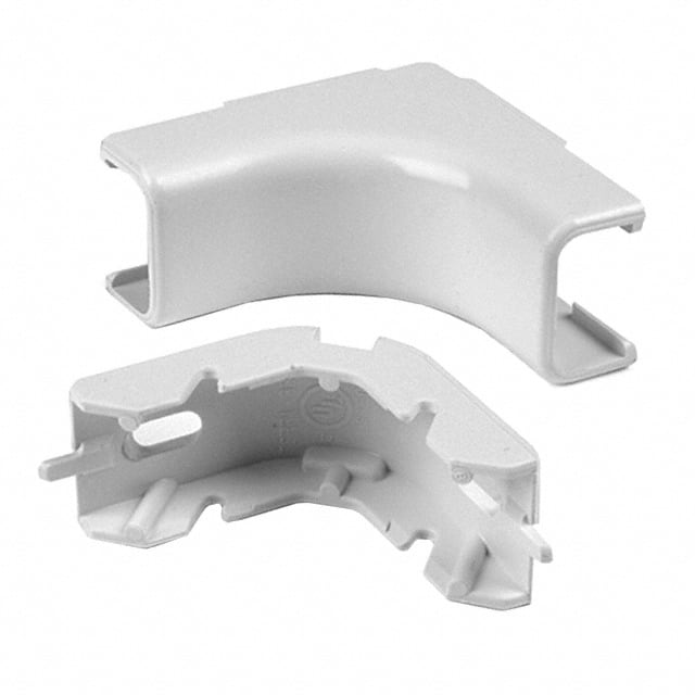 TSRP2W-33-1 1-1/4" INT CORNER 1" BEND WHITE