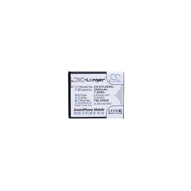TBE5707B BATTERY Replacement for K-Touch TBE5707B