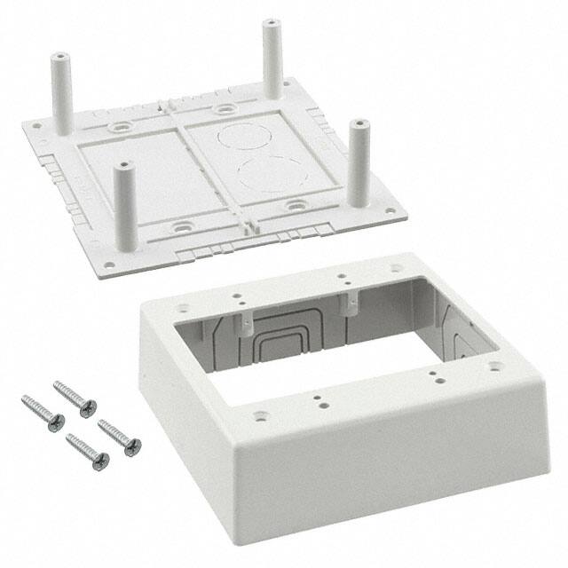 JBP2EI BOX JUNCTION 2GANG PWR RATED IVR