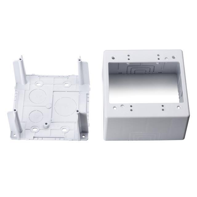 TSRPW-JBD2 DUAL GANG JUNC BOX 2.77"