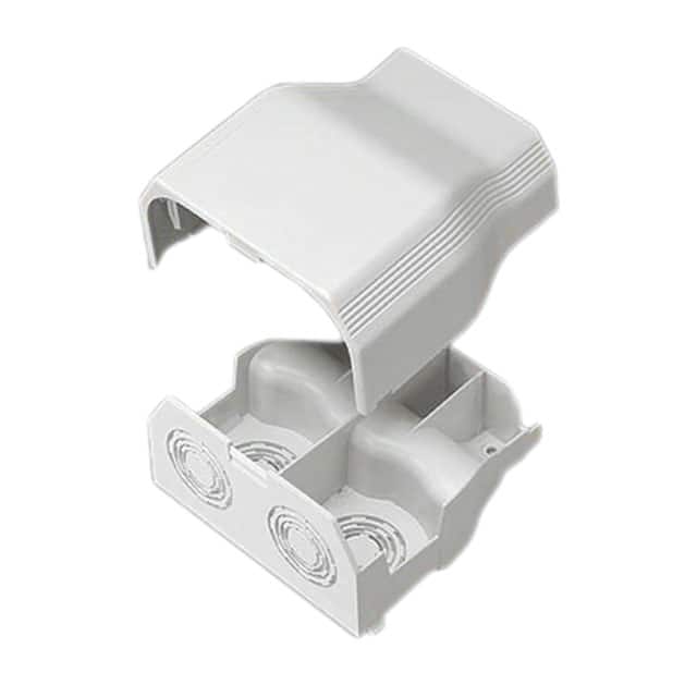 T70EEIW FITTING BRKT ENTRANCE END OFFWHT