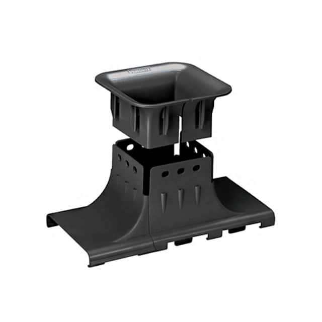 FRUPS4X4BL CABLE DUCT UP SPOUT