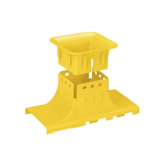 FRUPS4X4YL CABLE DUCT UP SPOUT