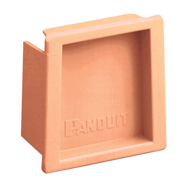 FEC2X2OR FITTING END CAP ABS ORANGE 2X2"