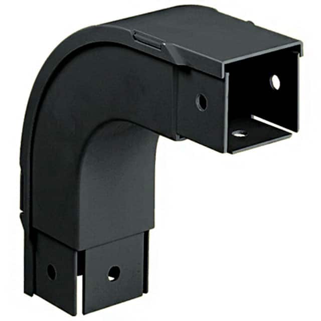 FOVRA2X2BL FITTING OUT VERT R/A BLK 2X2