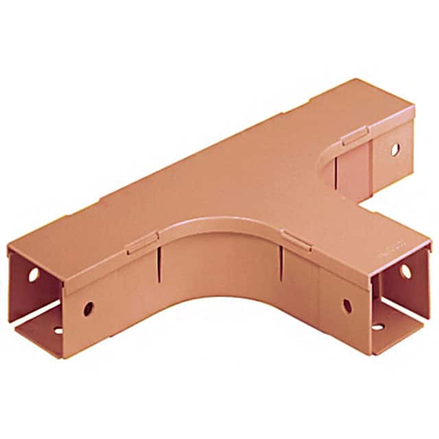 FT4X4OR FITTING TEE ABS ORANGE 4X4"