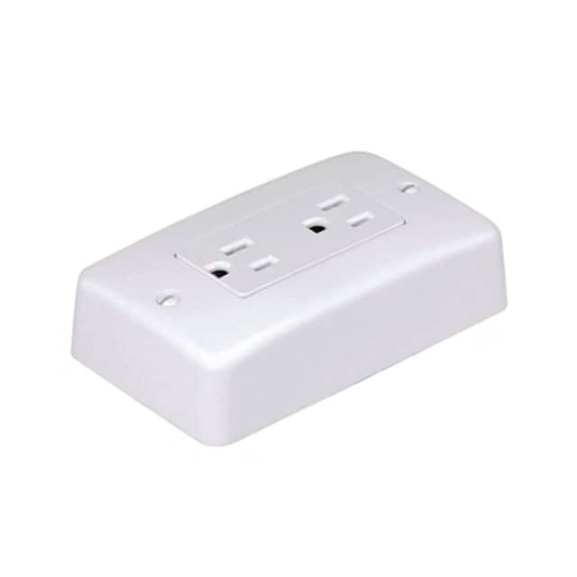 JBP1MR20IW BOX JNCT W/20A ELECT OUTLET OWHT