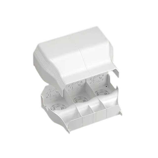 T702EEIW FITTING BRKT ENTRANCE END OFFWHT