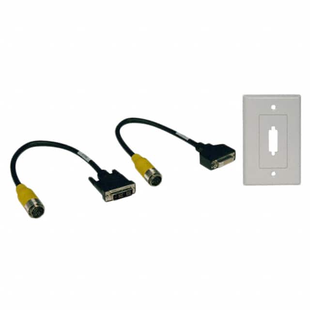 EZB-DVIX-2 DVI-M/F CONN 2 CABLES 1'