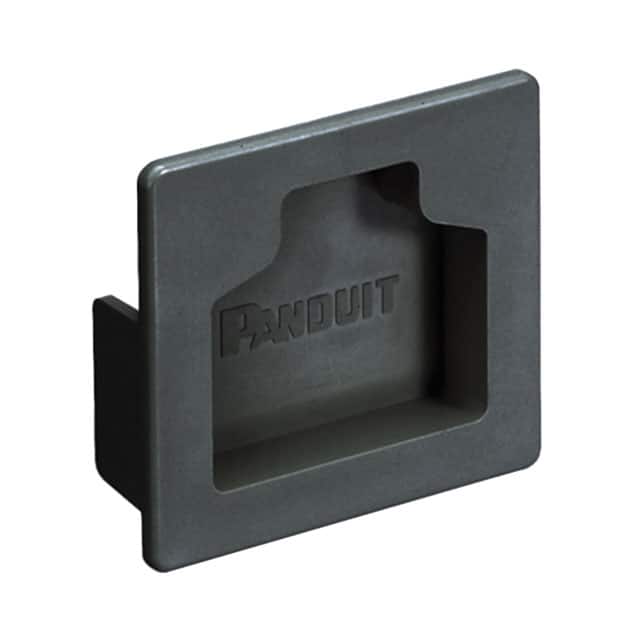FHDEC2X2BL CABLE DUCT END CAP