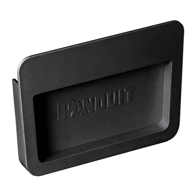 FREC6X4BL CABLE DUCT END CAP