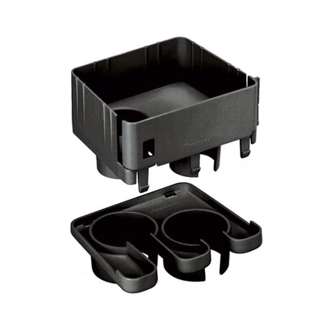 FRIDT4X4BL CABLE DUCT 2PORT SPILLOUT
