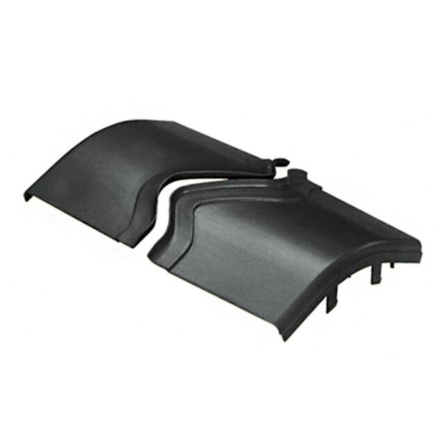 FROV45SC12BL CABLE DUCT VERT SPLIT COVER