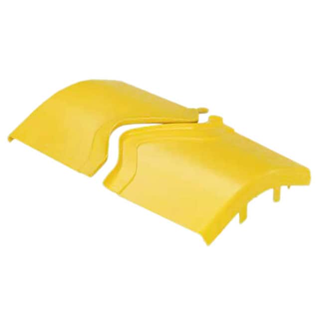 FROV45SC12YL CABLE DUCT VERT SPLIT COVER