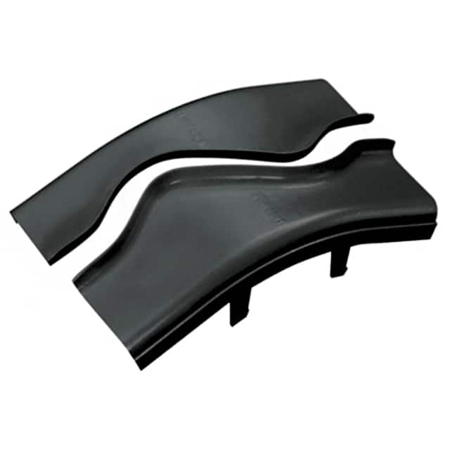 FROV45SC4BL CABLE DUCT VERT SPLIT COVER