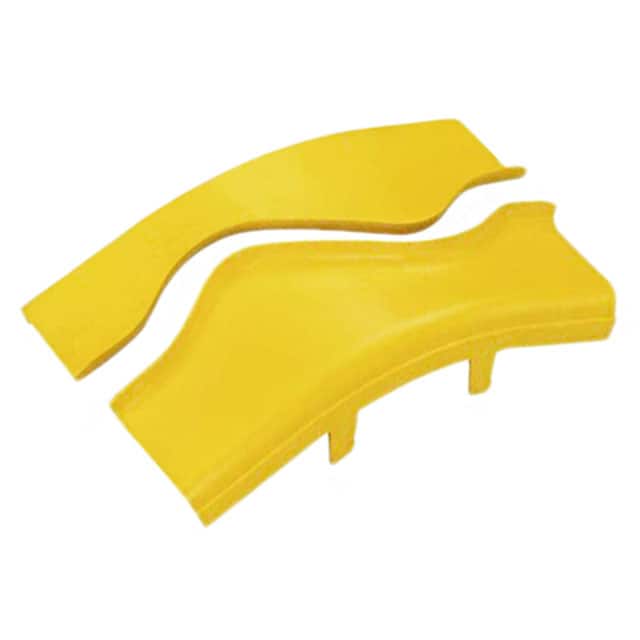 FROV45SC4YL CABLE DUCT VERT SPLIT COVER