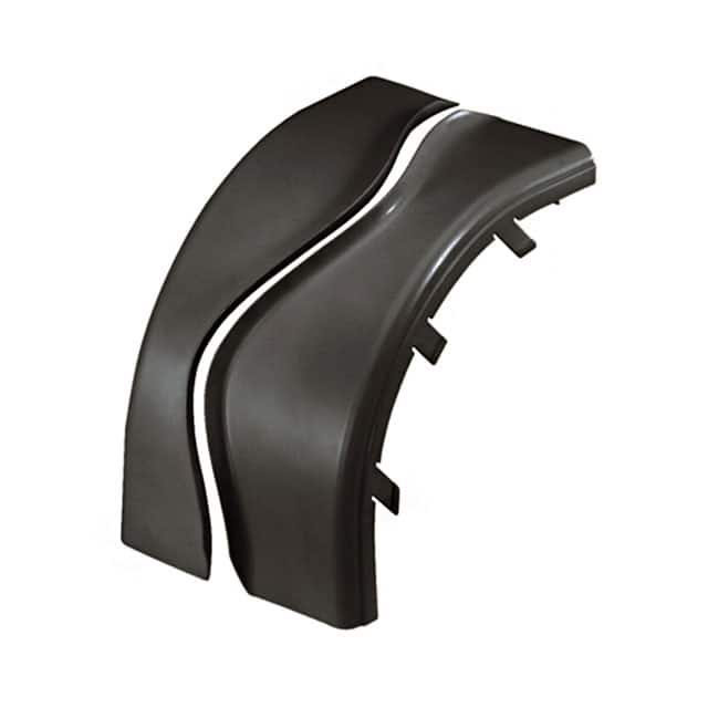FROVRASC6BL CABLE DUCT VERT SPLIT COVER