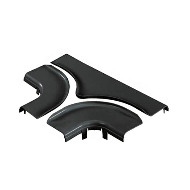 FRTSC6BL CABLE DUCT HORIZONTAL SPLIT COVR