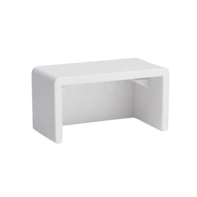 N080-C25-EC-WH RACEWAY END CAP, 20 PACK, WHITE,