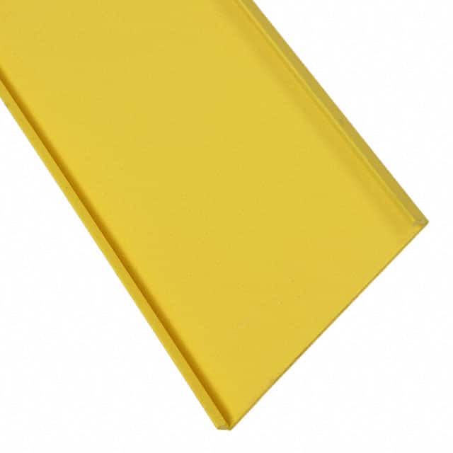 C4YL6 COVER DUCT PVC YELLOW 4"X 6'