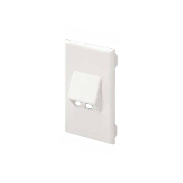 T70FV2WH FACEPLATE SNAP ON VERT WHITE