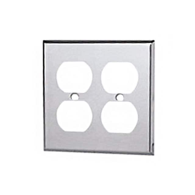 WPS-202 FACEPLATE 2GANG SS DUPLEX
